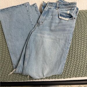 Abercrombie & Fitch Light Blue High Rise Jeans